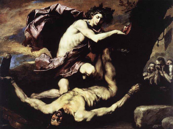 Jusepe de Ribera Apollo and Marsyas
